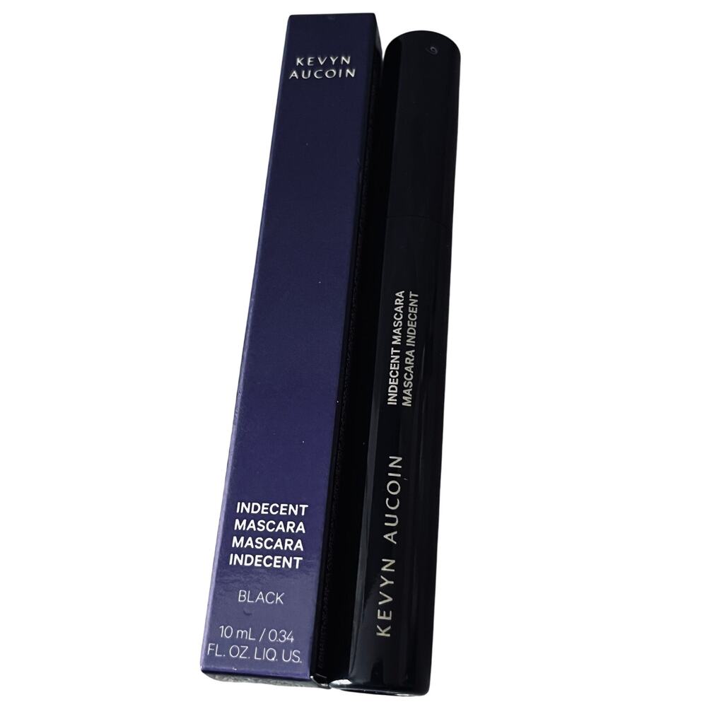 Kevyn Aucoin Indecent Mascara BLACK ~ .34 fl oz /10ml Full Size NIB